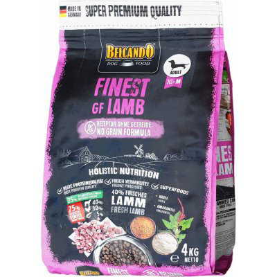 Belcando Finest Lamb Grain Free 4 kg