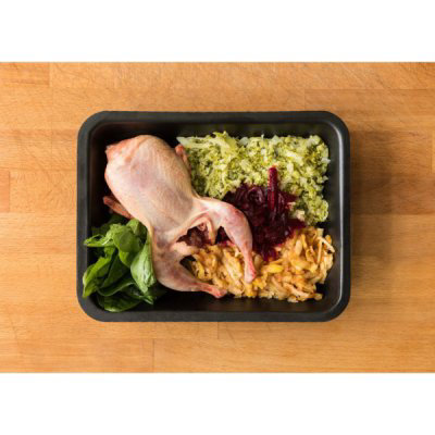 BARF Koroptev s přílohou 500 g ŽRASO