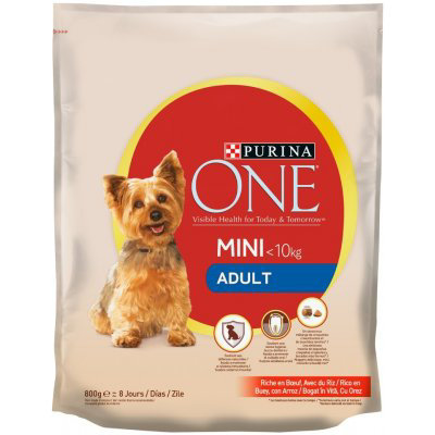 Purina ONE Mini Adult granule pro psy 800 g