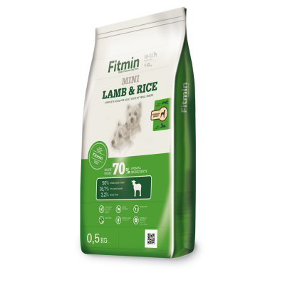 Fitmin dog mini lamb & rice 0,5 kg