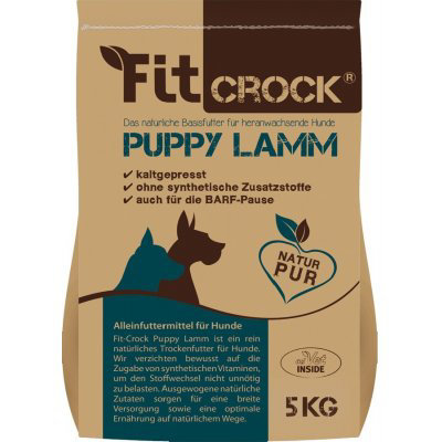 cdVet Fit-Crock pro štěňata Jehněčí 5 kg