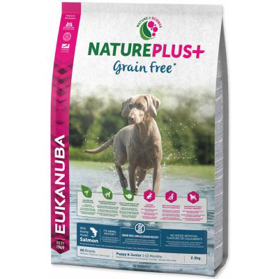 Eukanuba Nature Plus+ Puppy Grain Free Salmon 10 kg