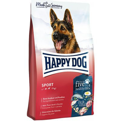 Happy Dog Supreme Fit & Vital Sport Adult 3x14kg+1x masíčka Perrito!