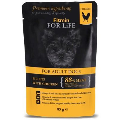 Fitmin FFL dog pouch ad chic./ham 85g