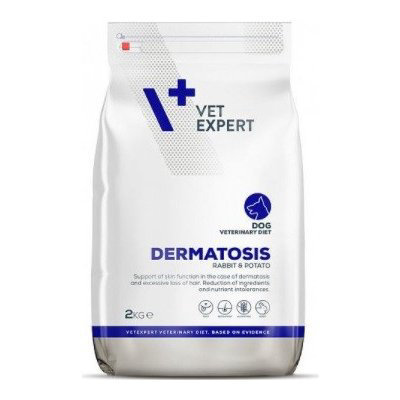 VetExpert VD 4T Dermatosis Dog Rabbit Potato Velikost balení kg: 2 kg