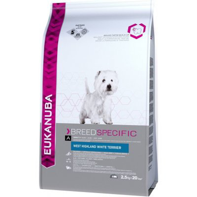 Eukanuba West Highland White Terrier 2,5 kg