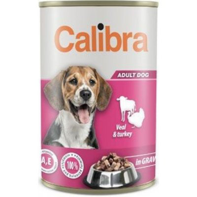 Calibra konz. Veal & turkey 1240 g