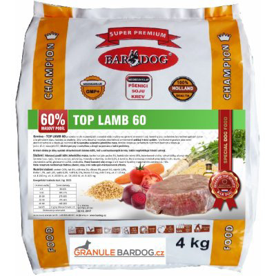 Bardog Top Lamb 60 4 kg