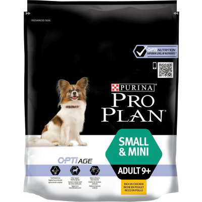 PURINA PRO PLAN Small & Mini Adult 9+ OPTIAGE s kuřetem 700 g