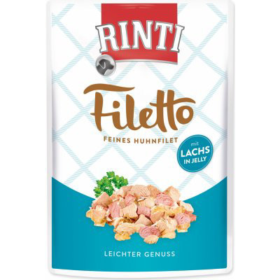 RINTI Filetto kuře & losos v želé 100 g