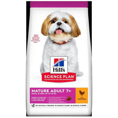 Hill's Science Plan Canine Mature Adult 7+ Small & Mini Chicken 6 kg