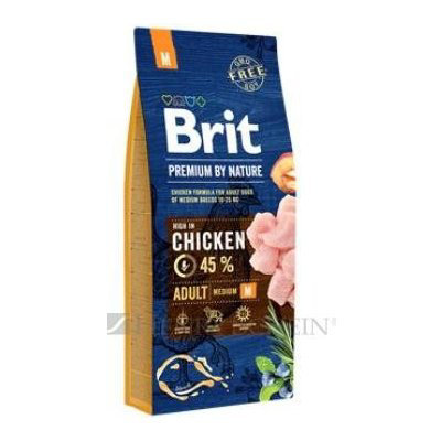 Brit Premium Dog by Nature Adult M 3 x 15kg