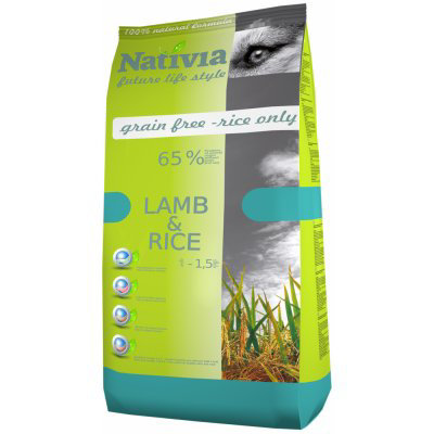 Nativia Adult Lamb & Rice 3 kg