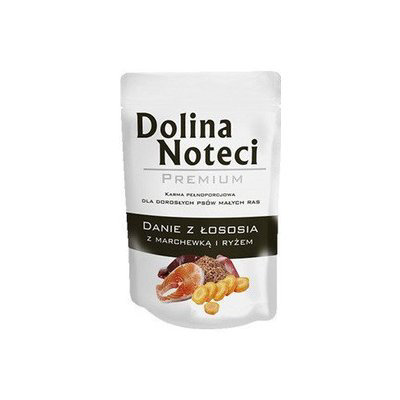Dolina Noteci kompletní krmivo s lososem, mrkví a rýží 100 g