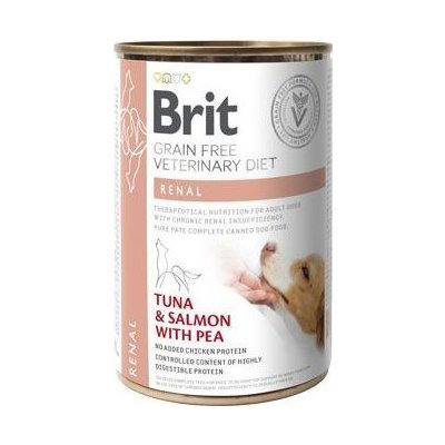 Brit VD Dog GF konz. Renal 400g