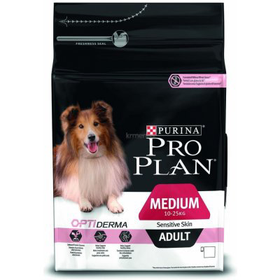 PURINA PRO PLAN Adult Medium skin 3 kg