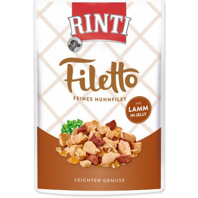 RINTI Filetto kuře & jehně v želé 100 g