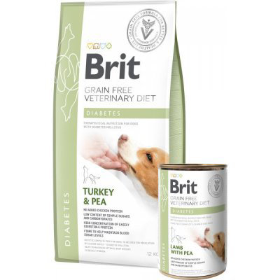 Brit VD Diabetes Turkey & Pea 4 kg