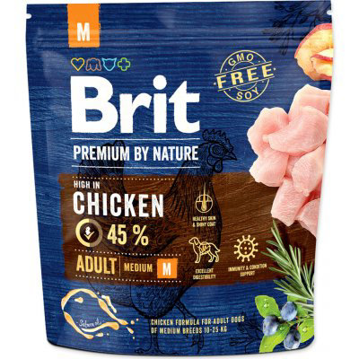 Brit Premium by Nature Adult M 1 kg