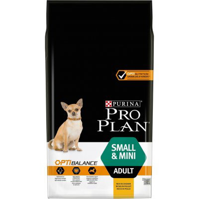 PURINA PRO PLAN Small & Mini Adult OPTIBALANCE s kuřetem 7 kg