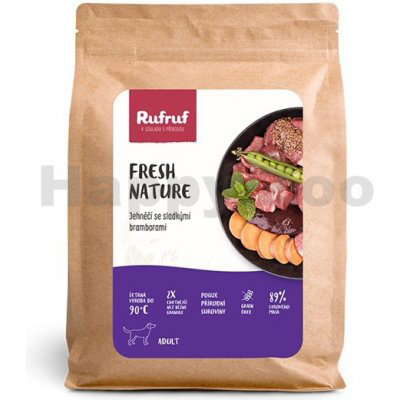 RUFRUF Fresh Nature Adult jehněčí se sladkými bramborami 500g