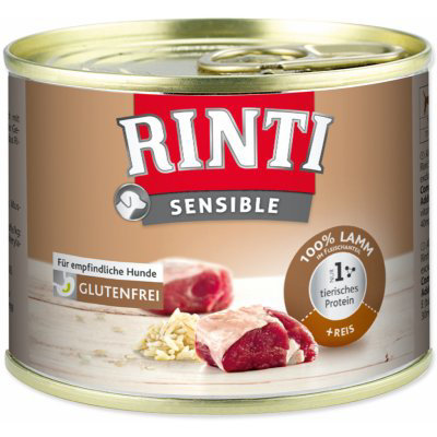 Finnern Rinti Sensible jehně & rýže 185 g