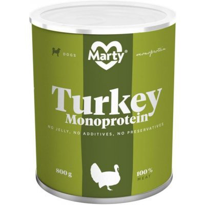 Marty Monoprotein krůtí 800 g