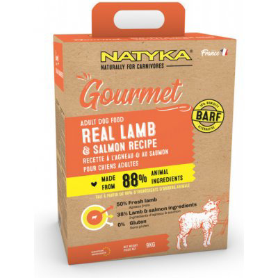 Natyka Gourmet Dog Adult lamb & salmon 3 kg