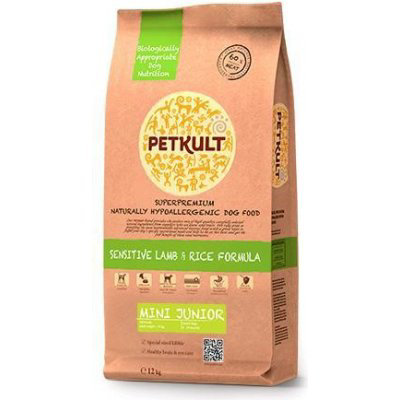 Petkult dog Mini Junior lamb & rice 1,5 kg