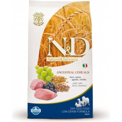 N&D Low Grain Adult Mini Lamb & Blueberry 800 g