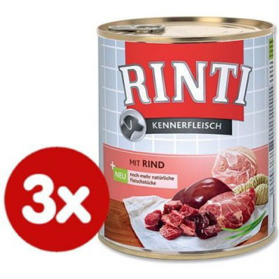 Rinti konzerva hovězí 3 x 800 g